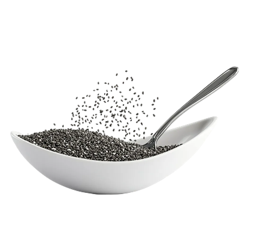 Boisson chaude aux graines de chia